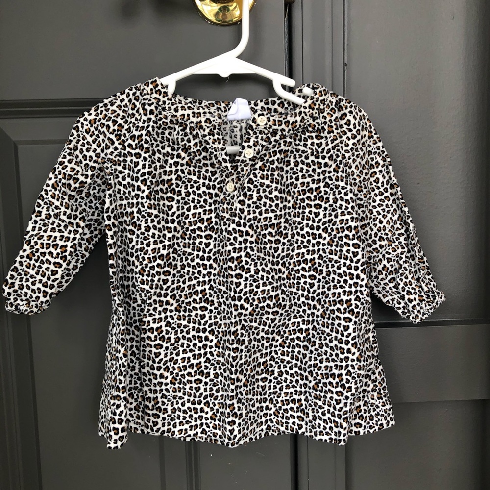 Baby Gap Leopard Corduroy Dress | 6-12 Months
